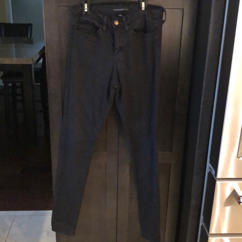 Black high waisted skinny jeans